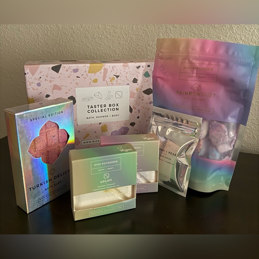 Miss Patisserie Taster Box Collection | Luxury Bath & Body Gift Set | New